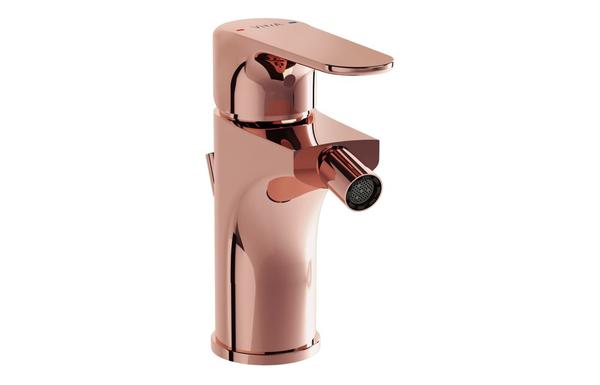 VitrA Root Round Bidet Mixer - Soft Copper